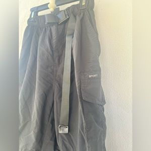 Black unisex hiking pants